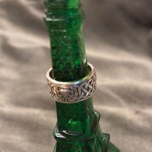 Sterling Silver Celtic Knot Ring - Silver